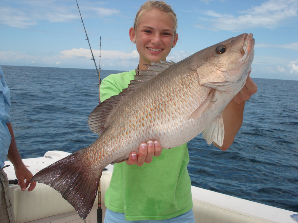 Chaeli mangrove snapper Sea Hag Marina and the Shacks at Sea Hag