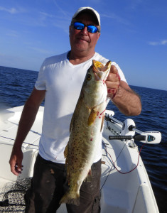 Troutmaster Max Leatherwood snared this great gator trout fishing a Gulp bait.