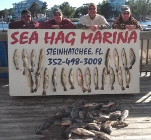 Jim Kilgore and friends with lots of trout, and some inshore sheepshead as well. 