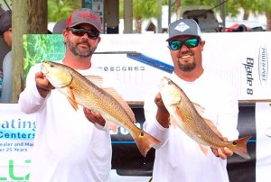 Captains Scott Peters and Shane Morris fished the Redfish Tour Event. 