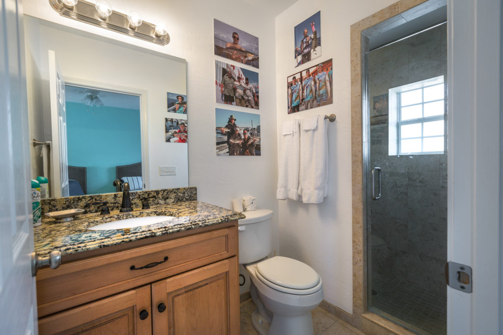#3 Sea Bass Shack - Two Identical Bathrooms with Walk-In Showers