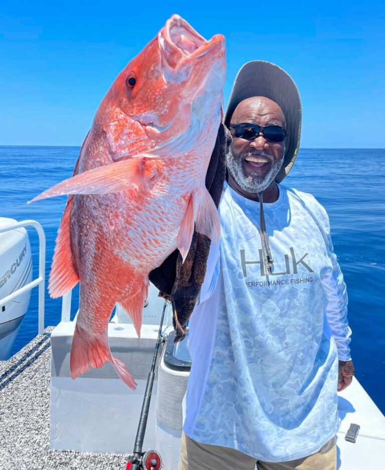 Carl Freeman with Capt. Chase Norwood 2 Sea Hag Marina and the Shacks