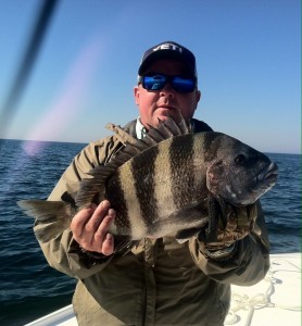  So you want some sheepshead? David Sills came up with this fine specimen.  