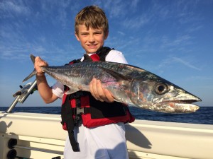 Joel Michael Presley landed this excellent kingfish and an amberjack on a recent trip.