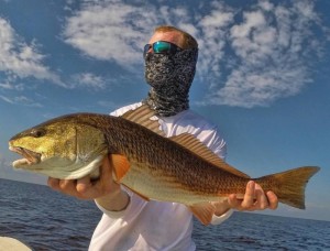 Trevor Soety from St. Cloud was playing anonymous when he caught this perfect tournament redfish