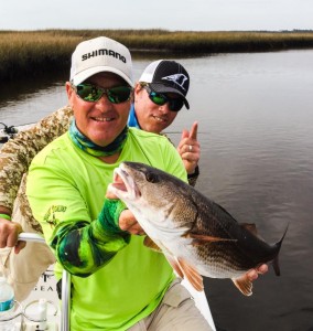 Well-known South Florida snook guide Danny Barrow fished with Chandler Altman and caught a number of fine redfish. 