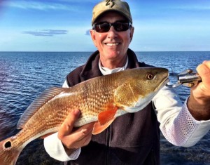Doug also caught several nice reds on that trip earlier in the month