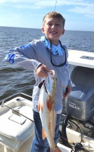 Blaine Smith with a great redfish. 