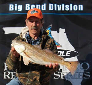 Rick Carl caught the biggest legal redfish in the Pro Tournament and it weighed 8.58 pounds!