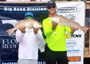 Brian Black and Nick Allen won the Florida Pro Redfish Series event at Steinhatchee with this fine pair. 