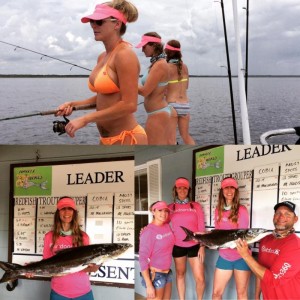 My buddy Melissa Macarages won first place cobia fishing with friends. 