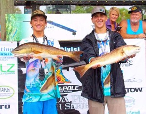 Chase Norwood and Luke Matthews also did well during the Redfish Tour event. 